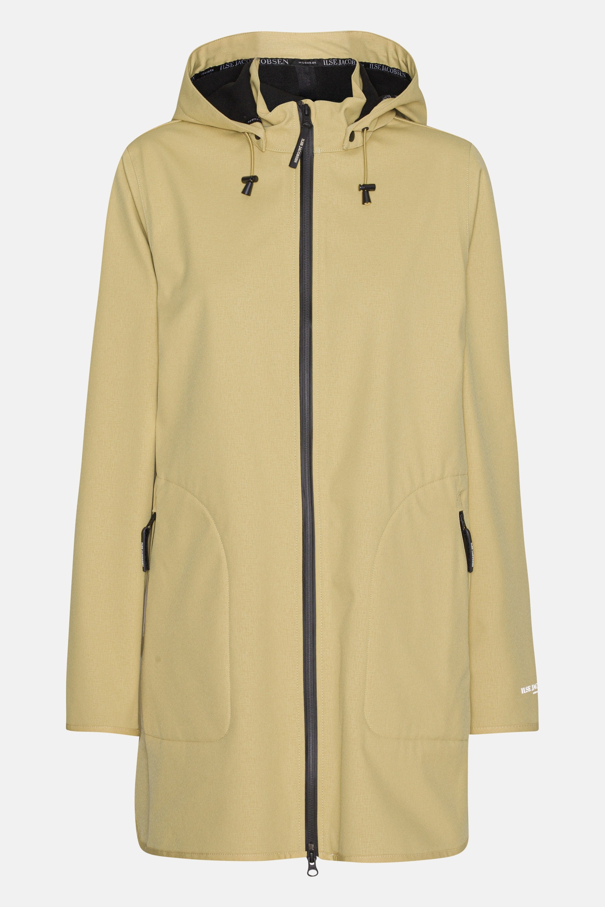 Softshell Regenmantel A-Linie - Citronella